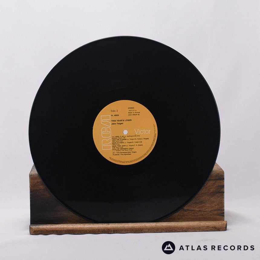 Jahn Teigen - This Year's Loser - LP Vinyl Record - VG+/EX