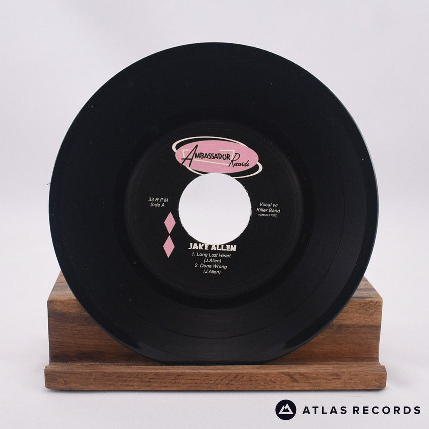 Jake Allen - Long Lost Heart - 7" EP Vinyl Record - EX/EX