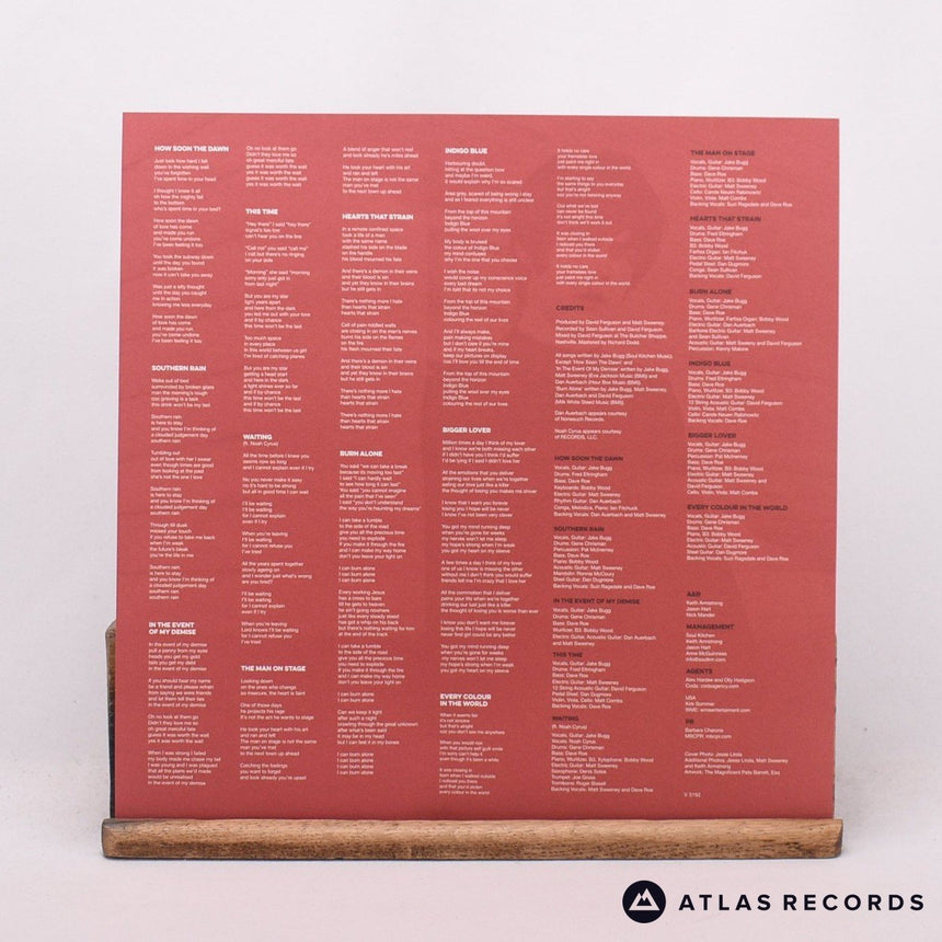 Jake Bugg - Hearts That Strain - Lyric Sheet LP Vinyl Record - NM/NM