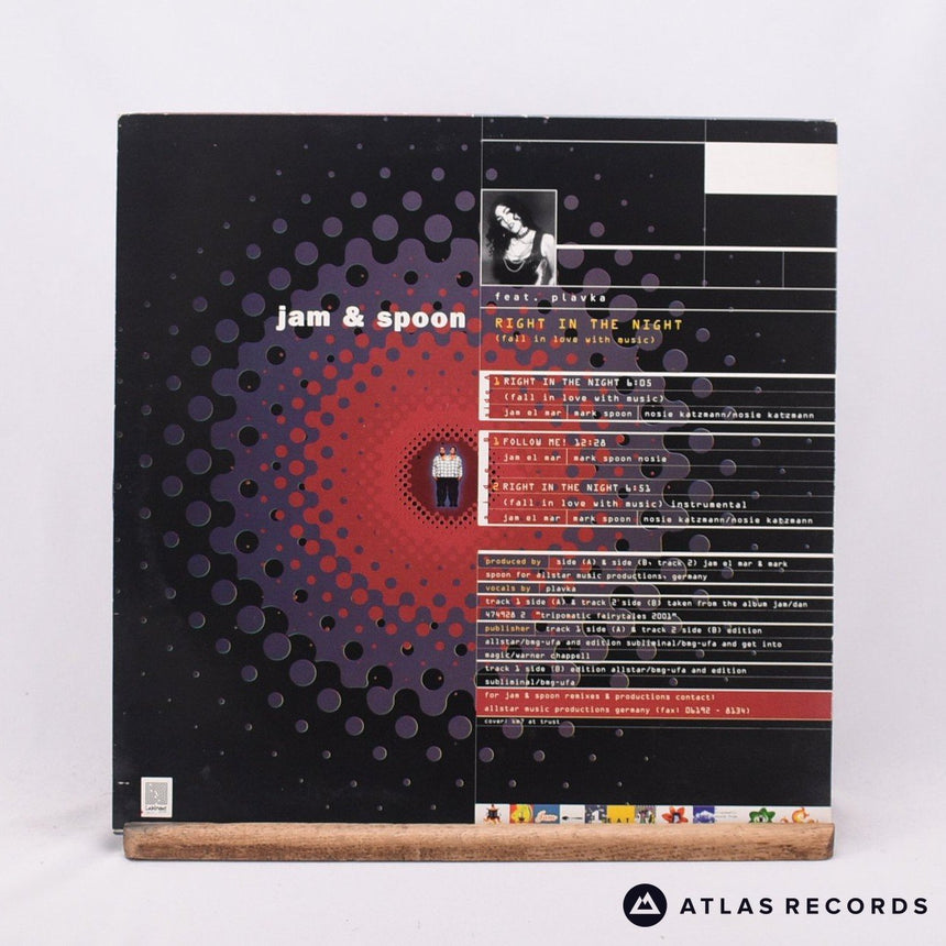 Jam & Spoon - Right In The Night - 12" Vinyl Record - VG+/EX