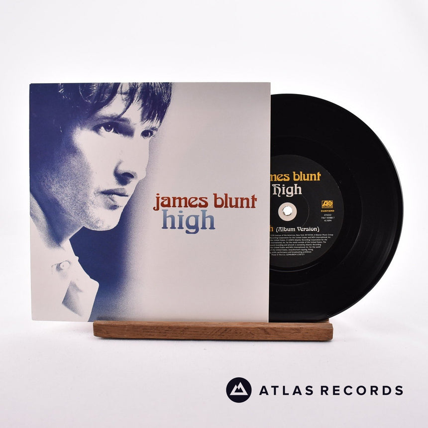 James Blunt High 7" Vinyl Record - Front Cover & Record