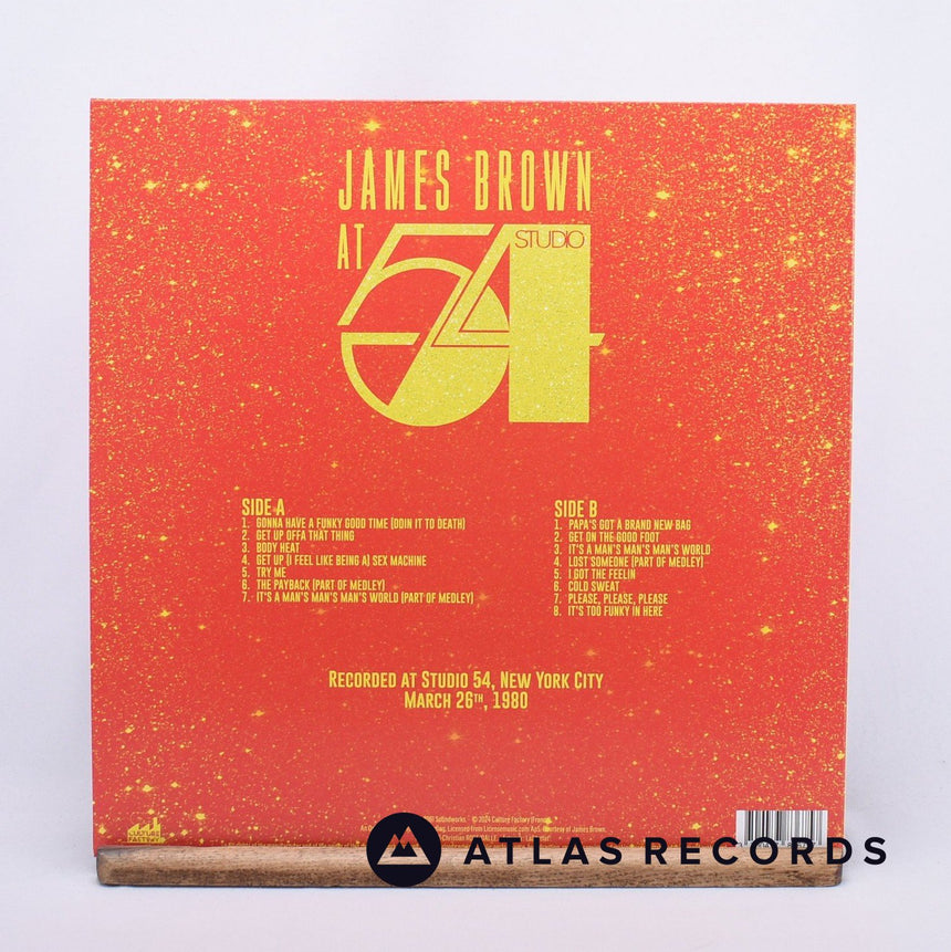 James Brown - At Studio 54 - Red Limited Edition Obi LP Vinyl Record - NM/NM