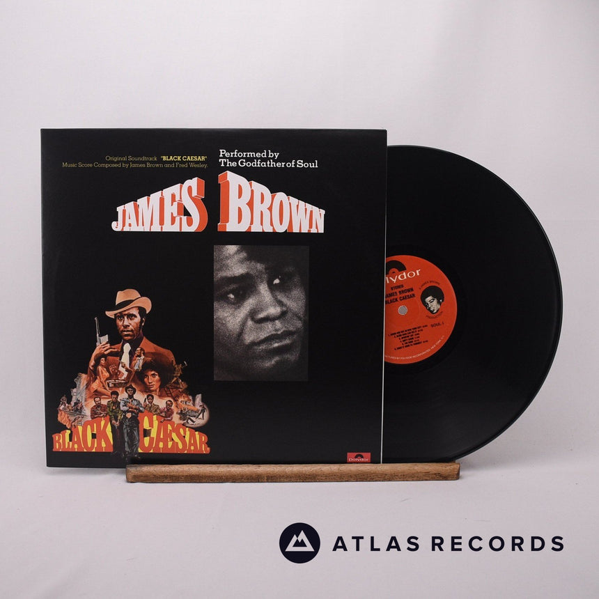 James Brown Black Caesar LP Vinyl Record - Front Cover & Record