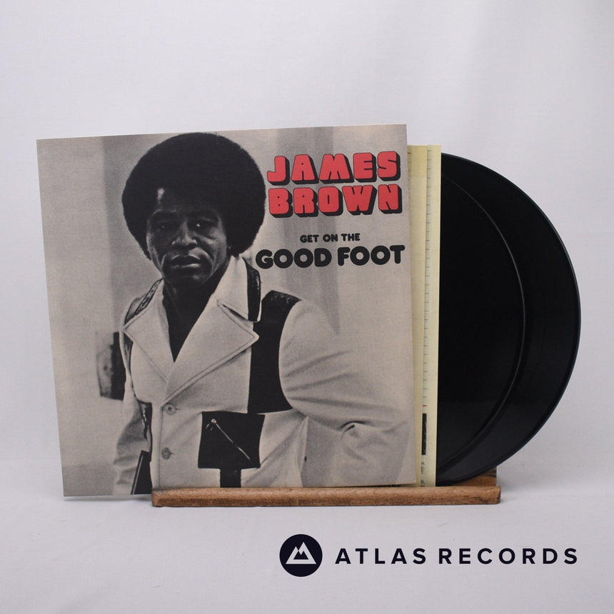 James Brown Get On The Good Foot 2 x LP Vinyl Record - Front Cover & Record