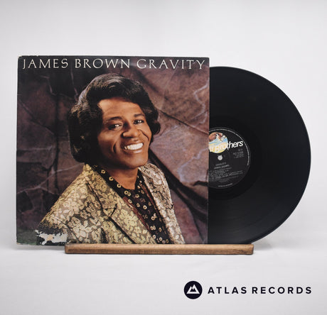 James Brown Gravity LP Vinyl Record - Front Cover & Record