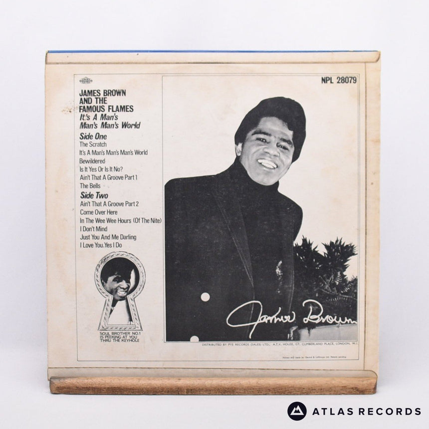 James Brown - It's A Man's Man's Man's World - A-1 B-1 LP Vinyl Record - VG+/EX