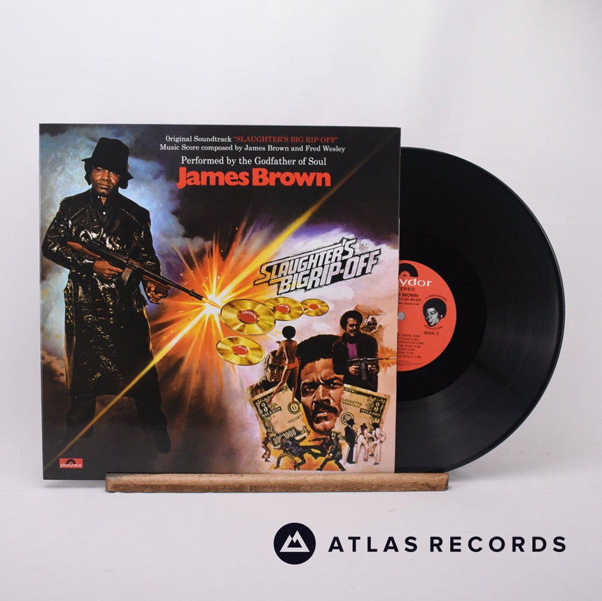James Brown Slaughter's Big Rip-Off LP Vinyl Record - Front Cover & Record