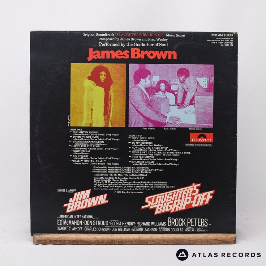 James Brown - Slaughter's Big Rip-Off - LP Vinyl Record - VG+/VG+