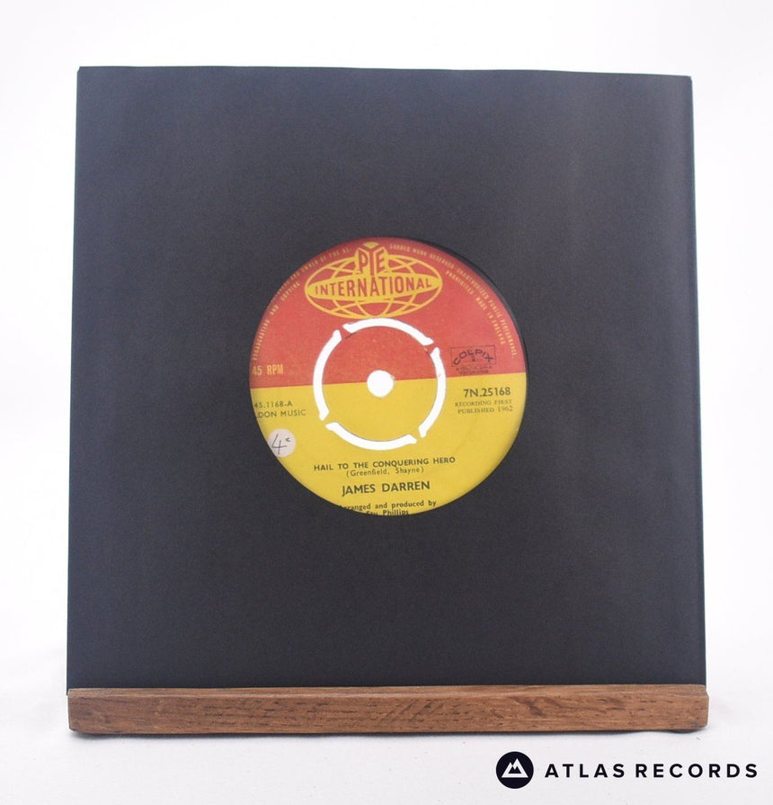 James Darren Hail To The Conquering Hero 7" Vinyl Record - In Sleeve