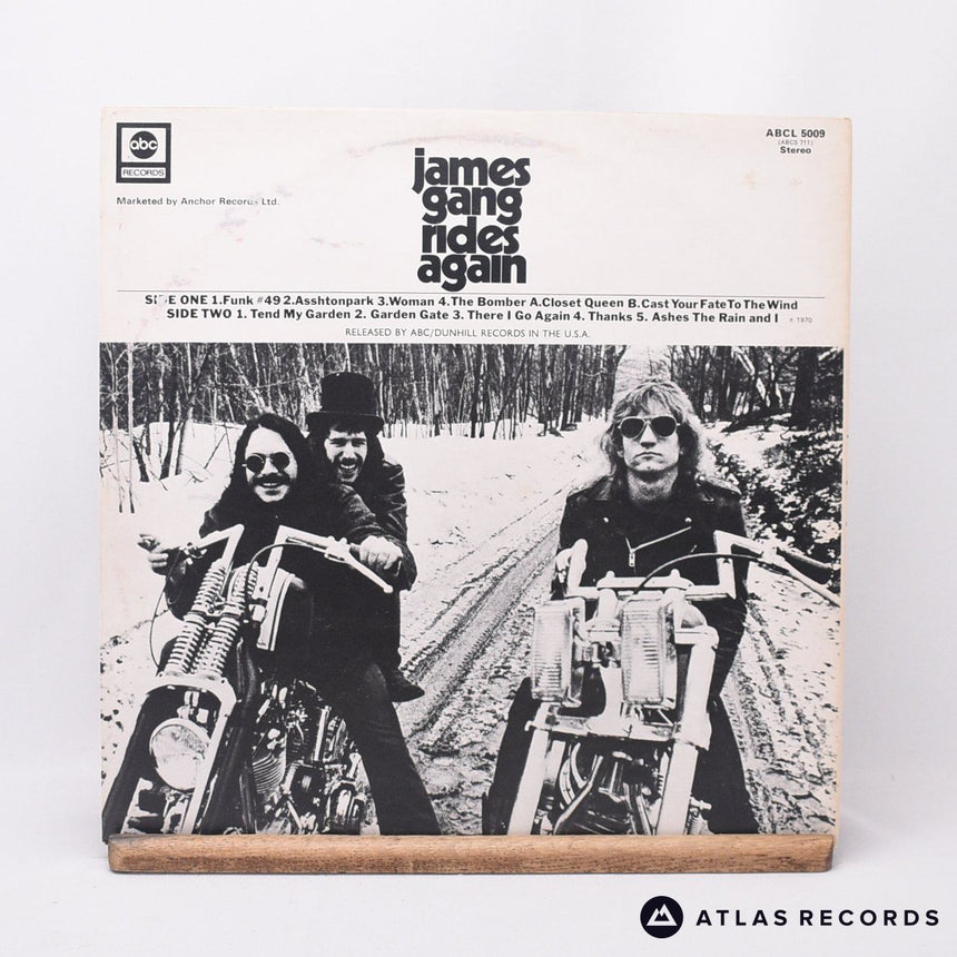 James Gang - James Gang Rides Again - A-3 B-1 LP Vinyl Record - VG+/EX