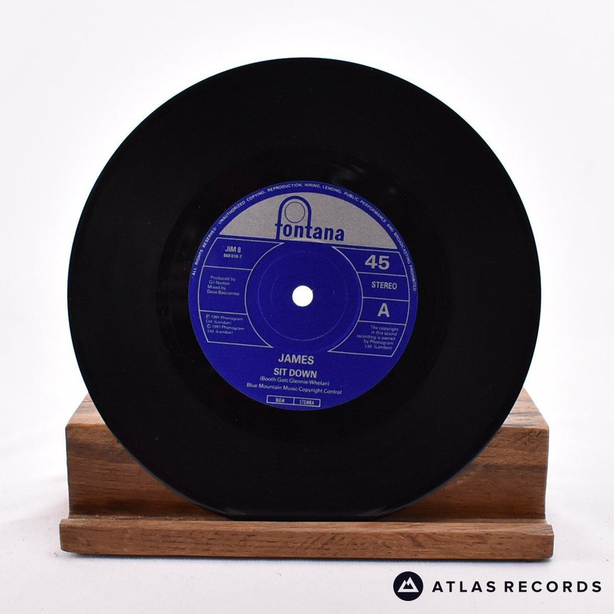 James - Sit Down - 7" Vinyl Record - VG+/EX