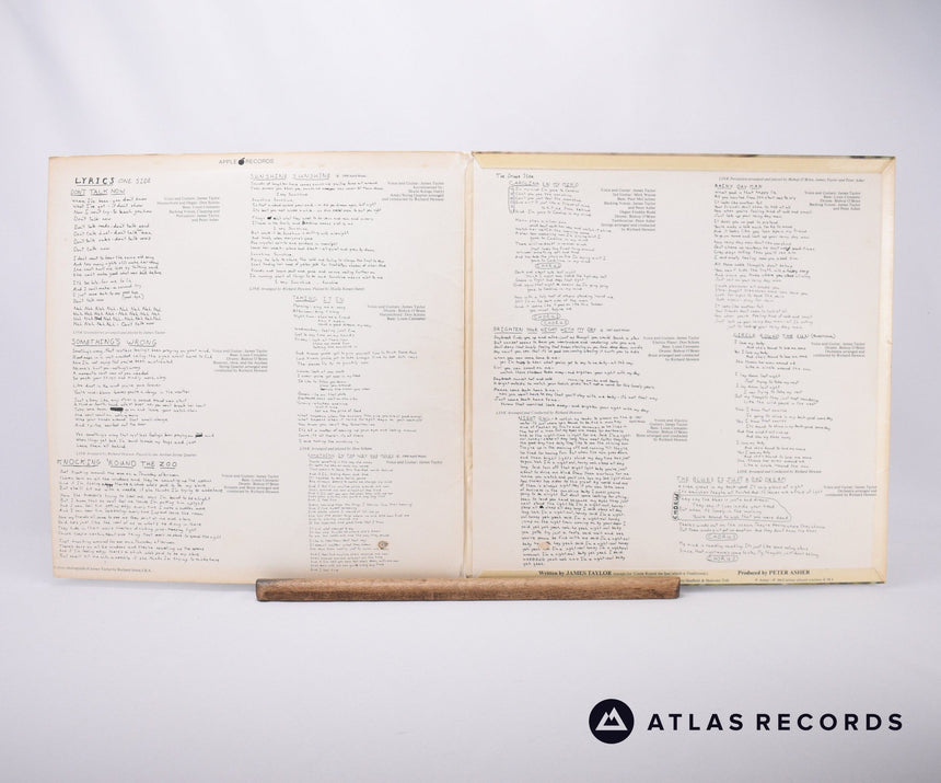 James Taylor - James Taylor - Gatefold LP Vinyl Record - VG+/VG+