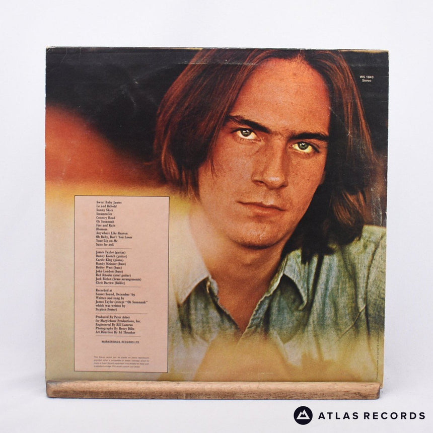 James Taylor - Sweet Baby James - First Uk Press LP Vinyl Record - VG+/VG+