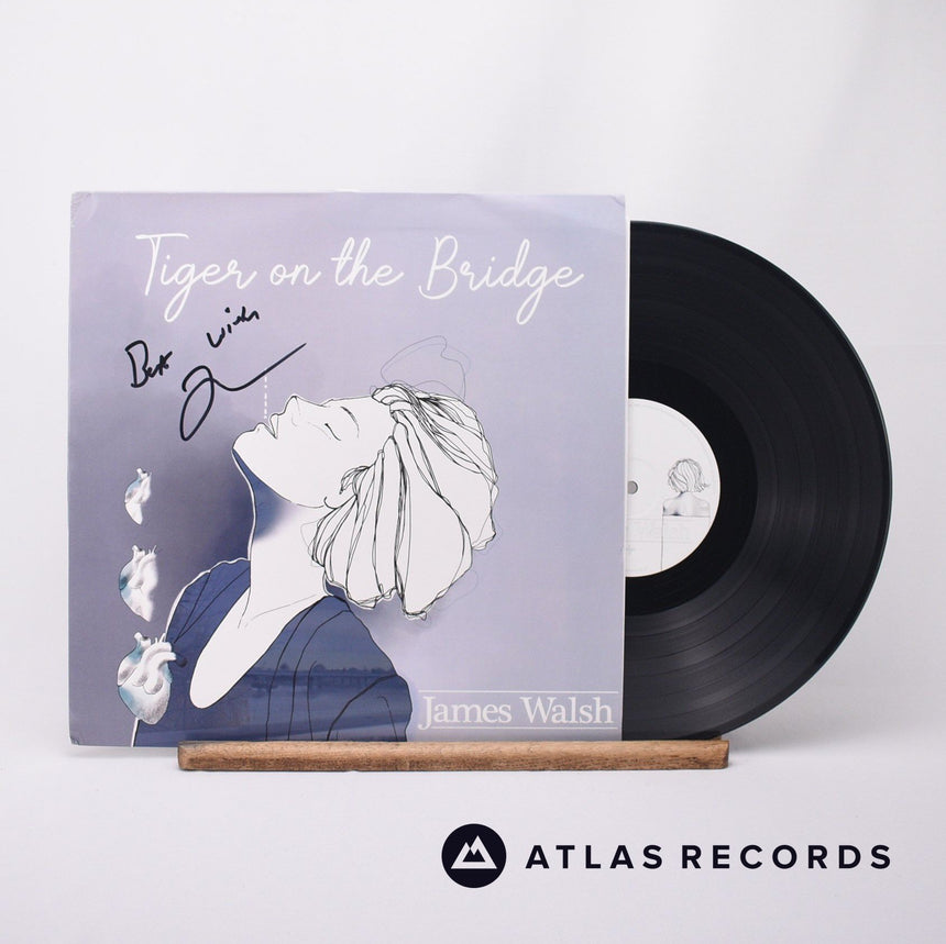 James Walsh - Tiger On The Bridge - Signed LP Vinyl Record - EX/EX