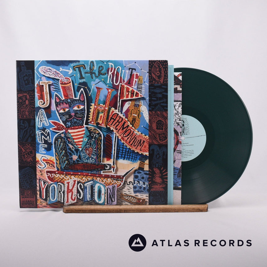 James Yorkston The Route To The Harmonium LP Vinyl Record - Front Cover & Record
