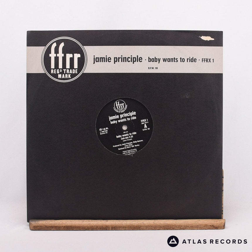 Jamie Principle Baby Wants To Ride 12" Vinyl Record - Front Cover & Record