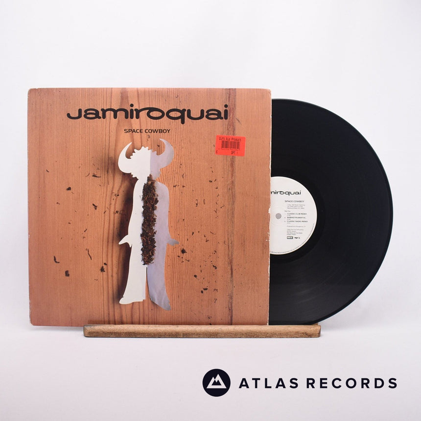 Jamiroquai Space Cowboy 12" Vinyl Record - Front Cover & Record