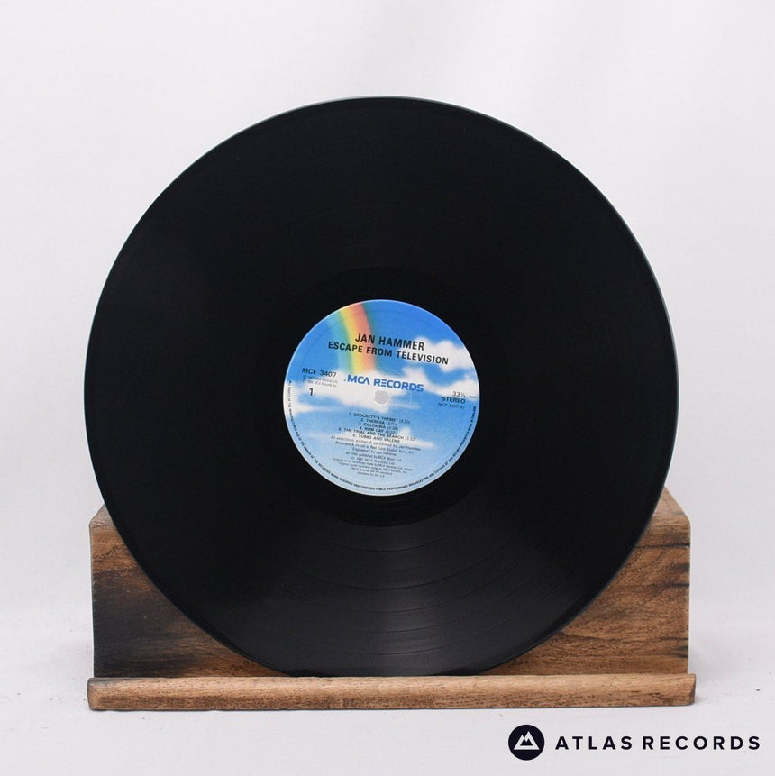 Jan Hammer - Escape From Television - Insert LP Vinyl Record - EX/EX