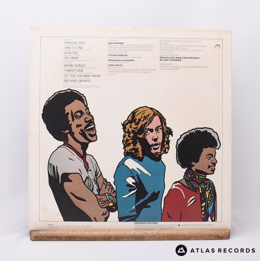 Jan Hammer Group - Oh, Yeah? - Us Press LP Vinyl Record - VG+/EX