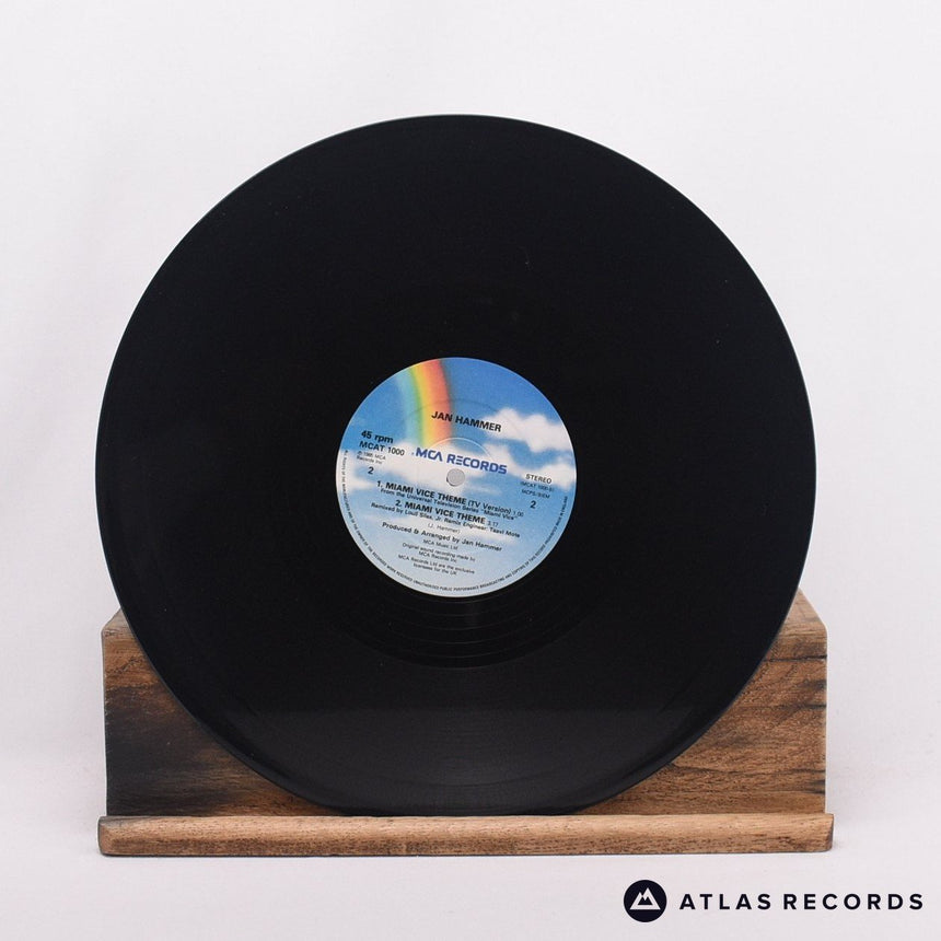 Jan Hammer - Miami Vice Theme - 12" Vinyl Record - EX/VG+