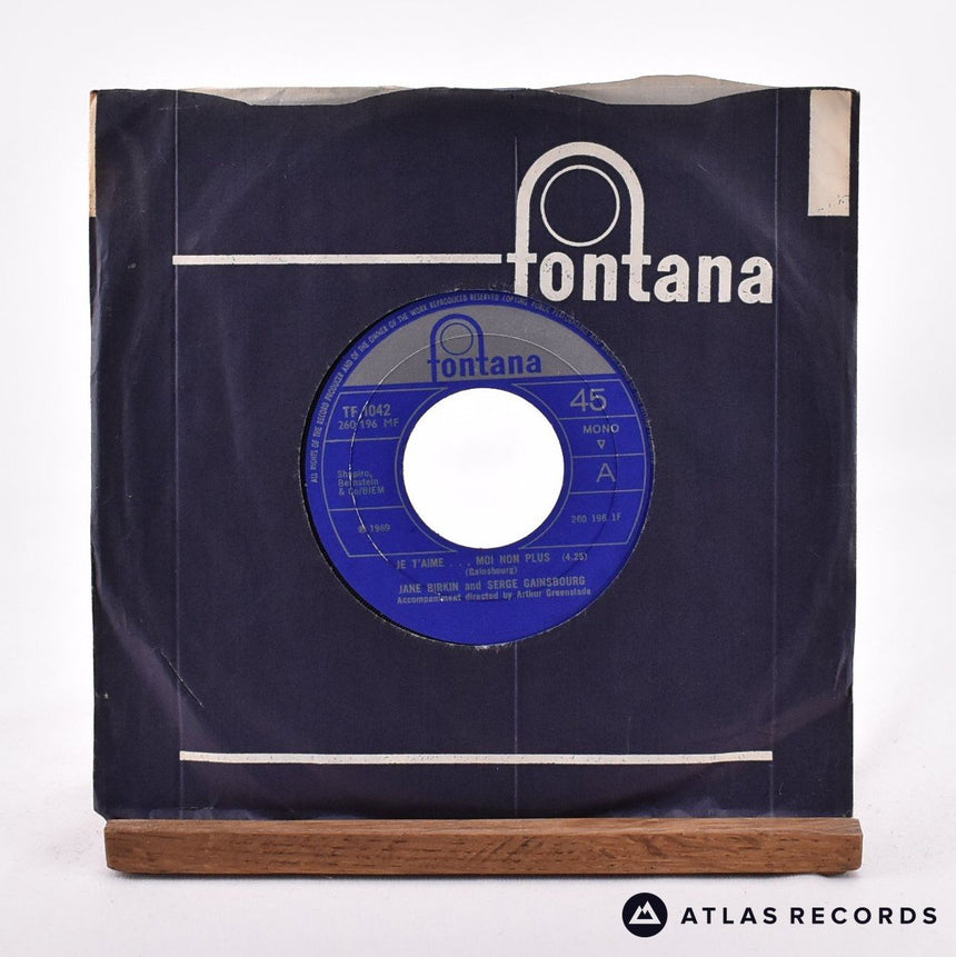 Jane Birkin Je T'aime...Moi Non Plus 7" Vinyl Record - In Sleeve