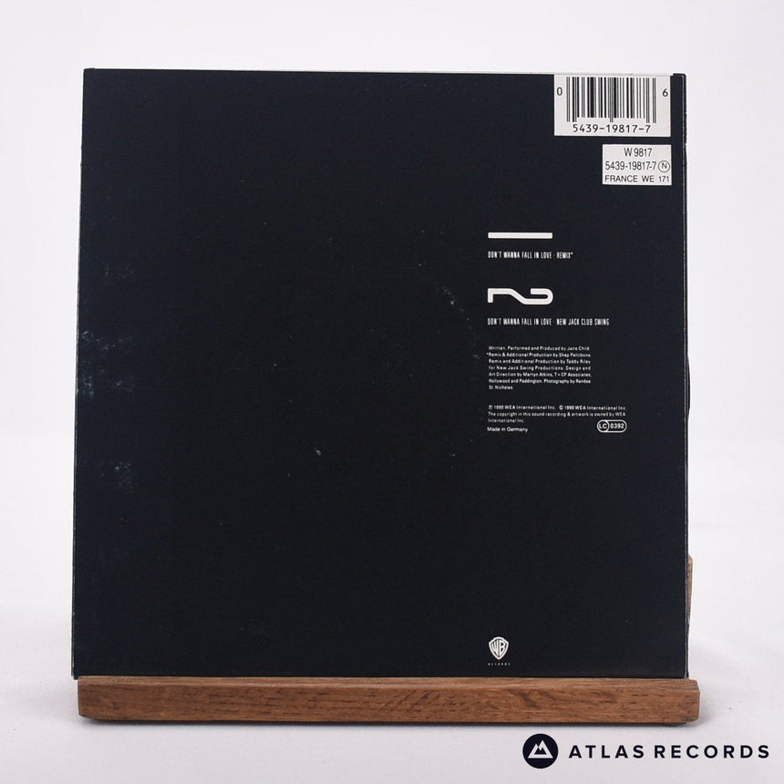 Jane Child - Don't Wanna Fall In Love - 7" Vinyl Record - EX/NM