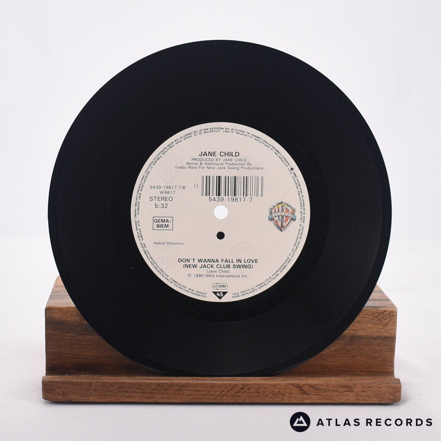 Jane Child - Don't Wanna Fall In Love - 7" Vinyl Record - EX/NM