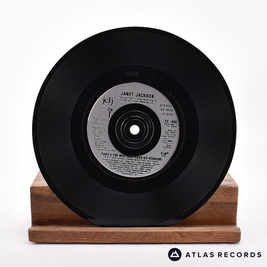 Janet Jackson - That's The Way Love Goes - 7" Vinyl Record - EX/VG+