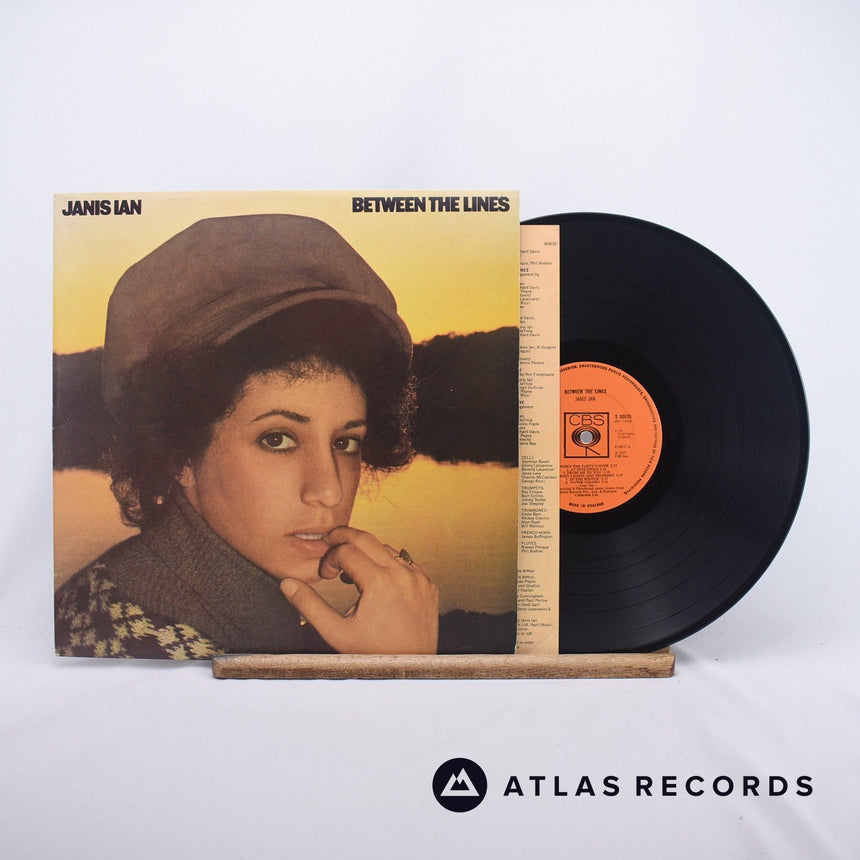 Janis Ian Between The Lines LP Vinyl Record - Front Cover & Record