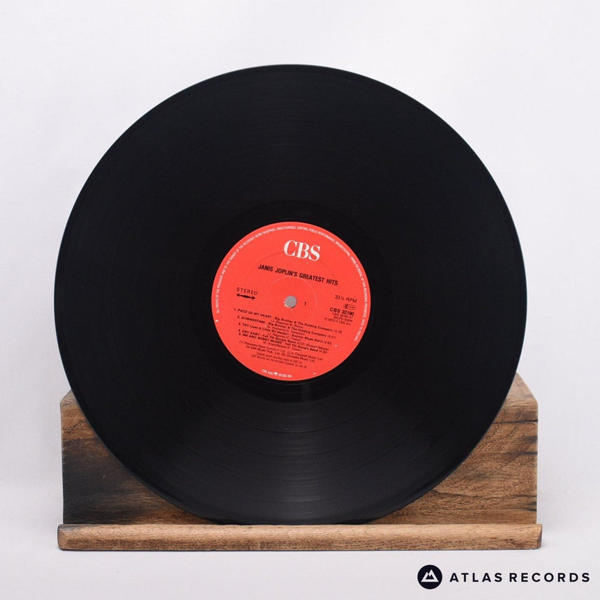Janis Joplin - Janis Joplin's Greatest Hits - A3 B3 LP Vinyl Record - EX/VG+
