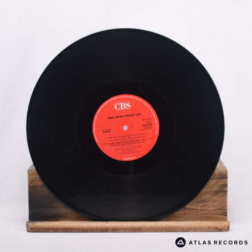Janis Joplin - Janis Joplin's Greatest Hits - A3 B3 LP Vinyl Record - EX/VG+