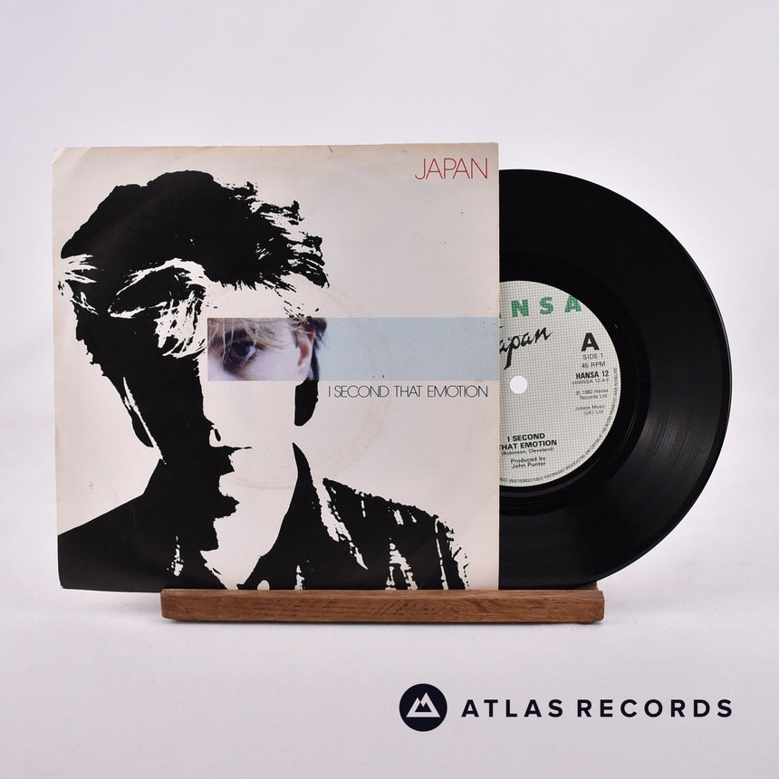 Japan I Second That Emotion 7" Vinyl Record - Front Cover & Record