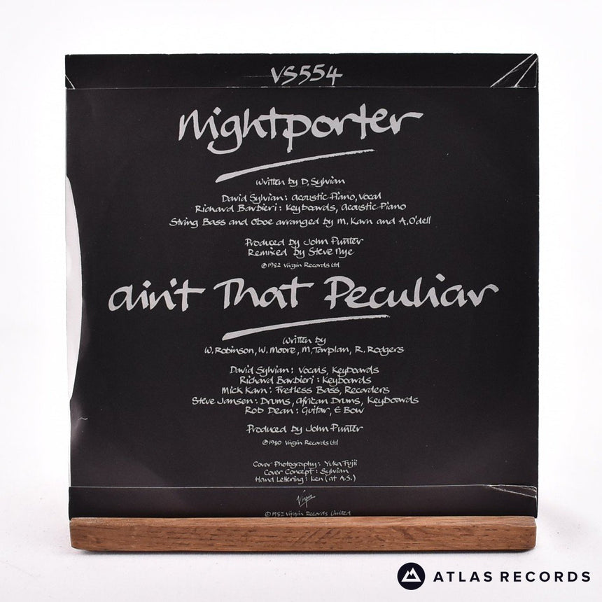 Japan - Nightporter - 7" Vinyl Record - VG+/EX