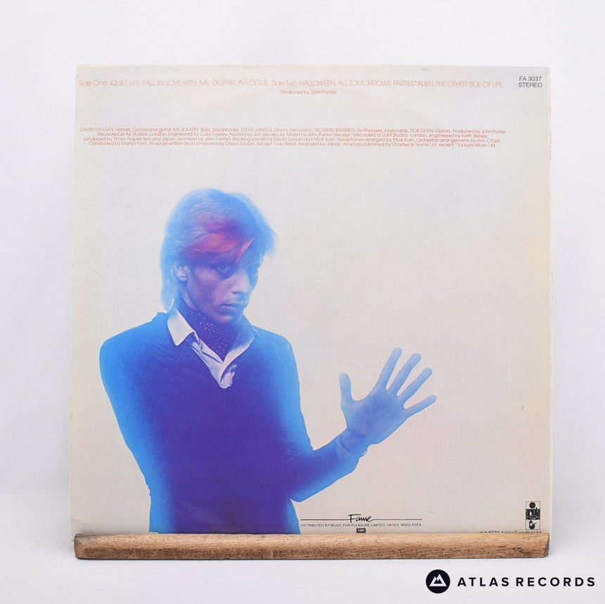 Japan - Quiet Life - Strawberry LP Vinyl Record - VG+/EX