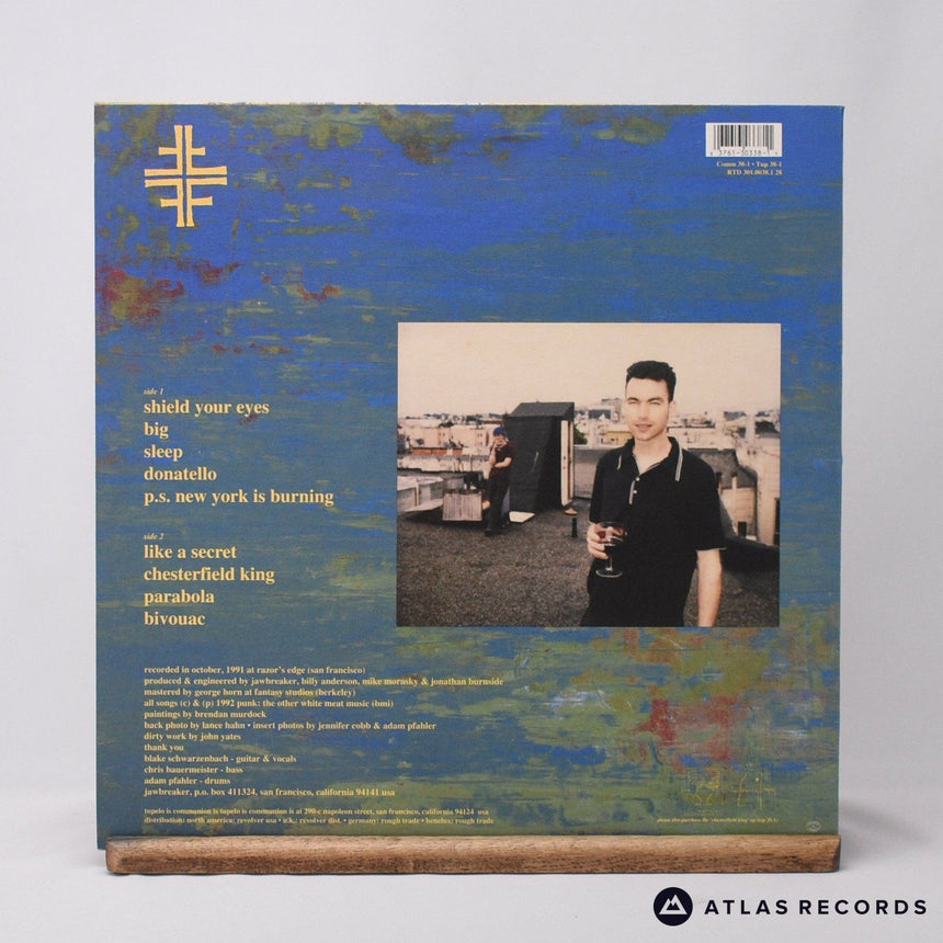 Jawbreaker - Bivouac - Lyric Sheet A1 B1 LP Vinyl Record - EX/EX