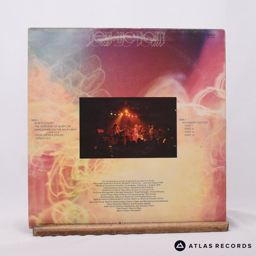 Jean-Luc Ponty - Imaginary Voyage - LP Vinyl Record - VG+/VG+