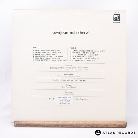 Jean-Michel Hervé - Town - LP Vinyl Record - EX/NM