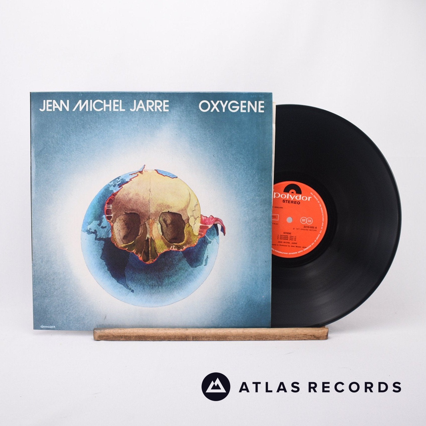 Jean-Michel Jarre Oxygene LP Vinyl Record EX/EX – Atlas Records
