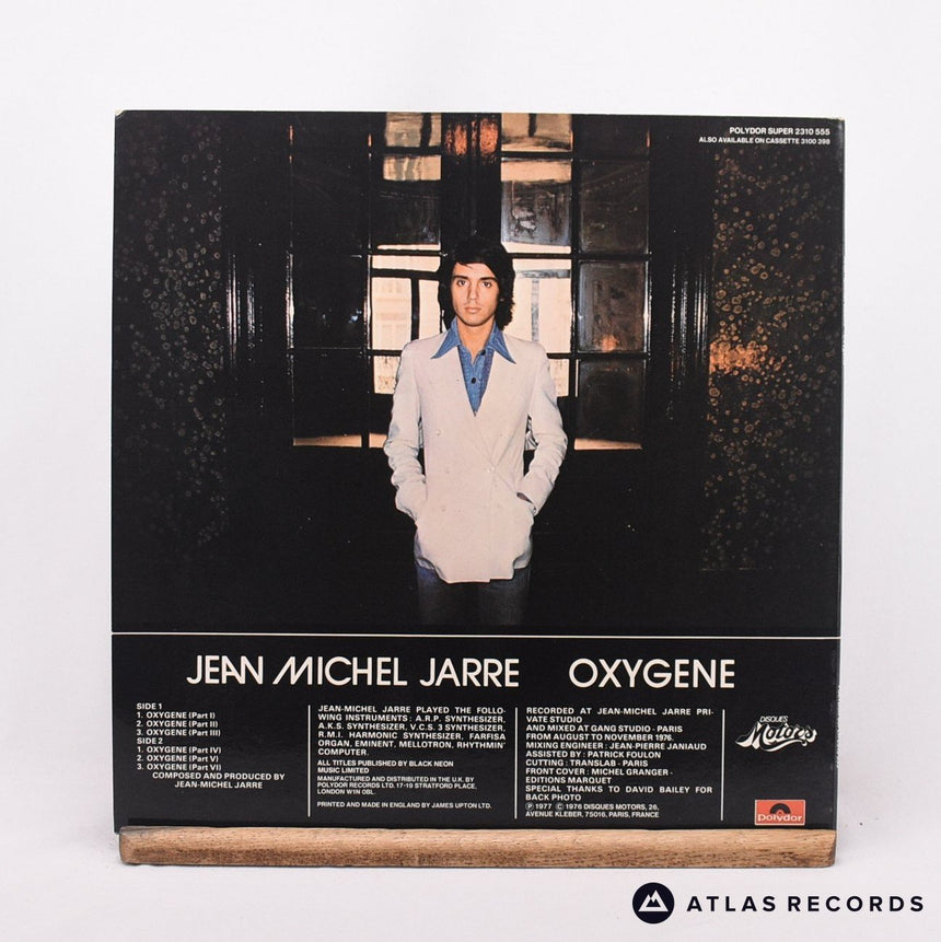 Jean-Michel Jarre - Oxygene - Repress LP Vinyl Record - EX/EX