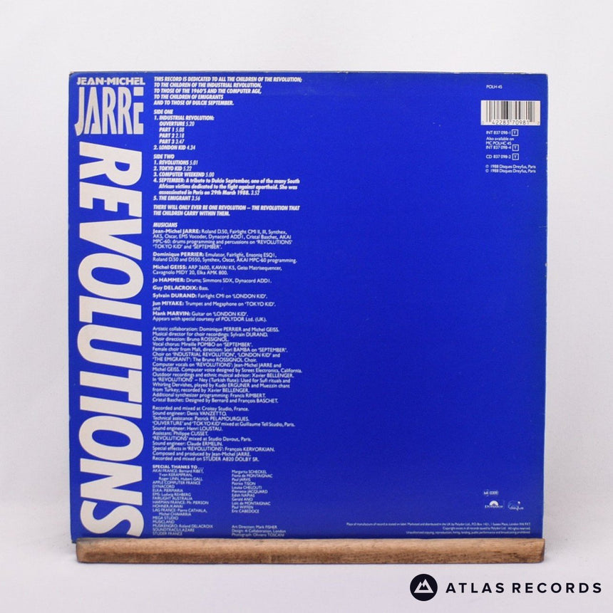 Jean-Michel Jarre - Revolutions - LP Vinyl Record - EX/VG+