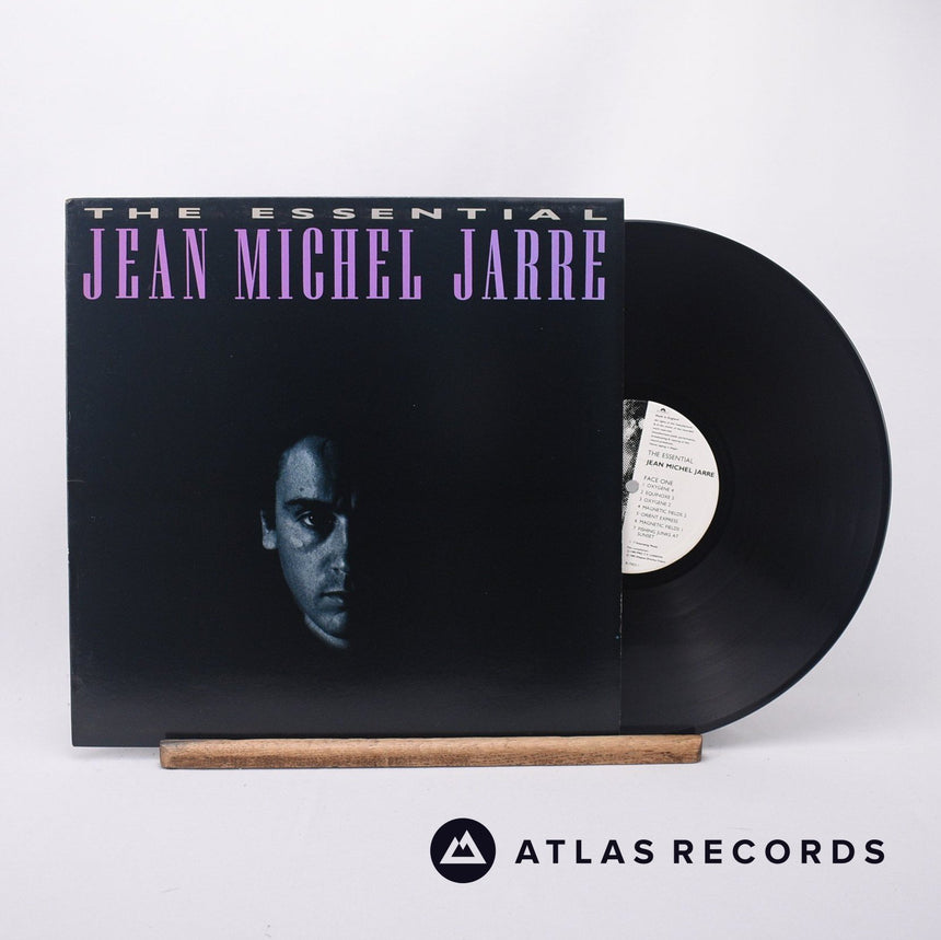 Jean-Michel Jarre The Essential Jean Michel Jarre LP Vinyl Record - Front Cover & Record