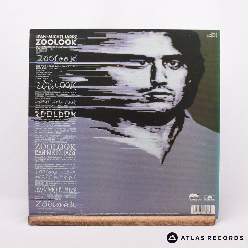 Jean-Michel Jarre - Zoolook - Bilbo LP Vinyl Record - EX/EX