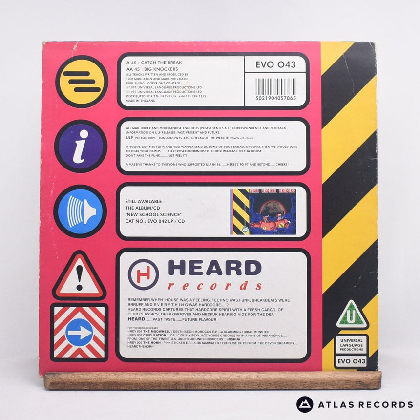 Jedi Knights - The Big Ones EP - 12" Vinyl Record - VG+/VG+