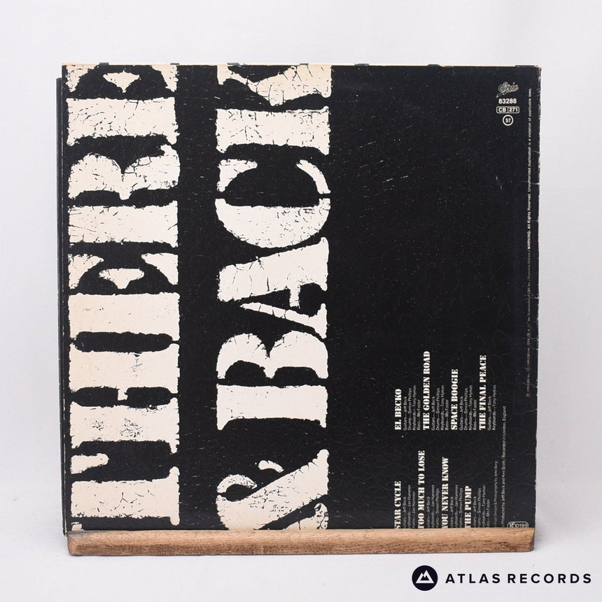 Jeff Beck - There & Back - 1A 1B LP Vinyl Record - VG+/VG+