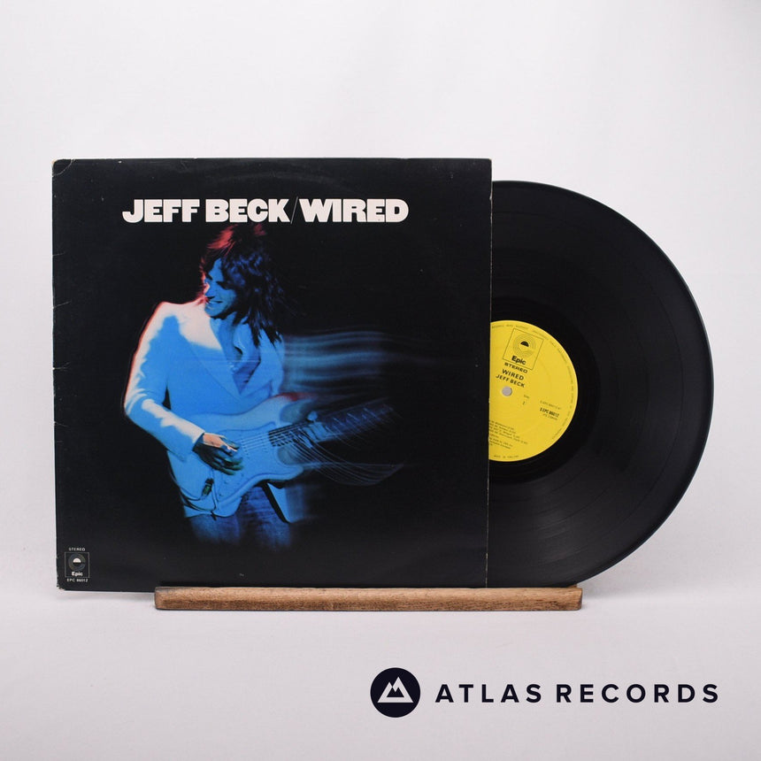 Jeff Beck Wired LP Vinyl Record - Front Cover & Record