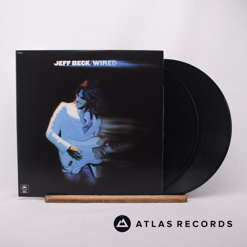 Jeff Beck Wired 2 x LP Vinyl Record - Front Cover & Record