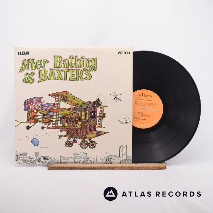 Jefferson Airplane After Bathing At Baxter's LP Vinyl Record - Front Cover & Record