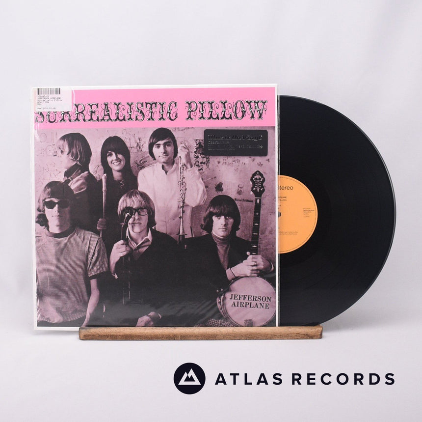 Jefferson Airplane Surrealistic Pillow LP Vinyl Record - Front Cover & Record
