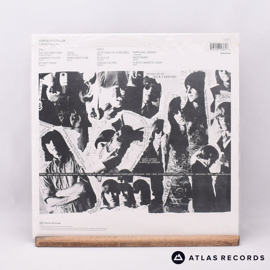 Jefferson Airplane - Surrealistic Pillow - 180G 1A 1B LP Vinyl Record - NM/NM