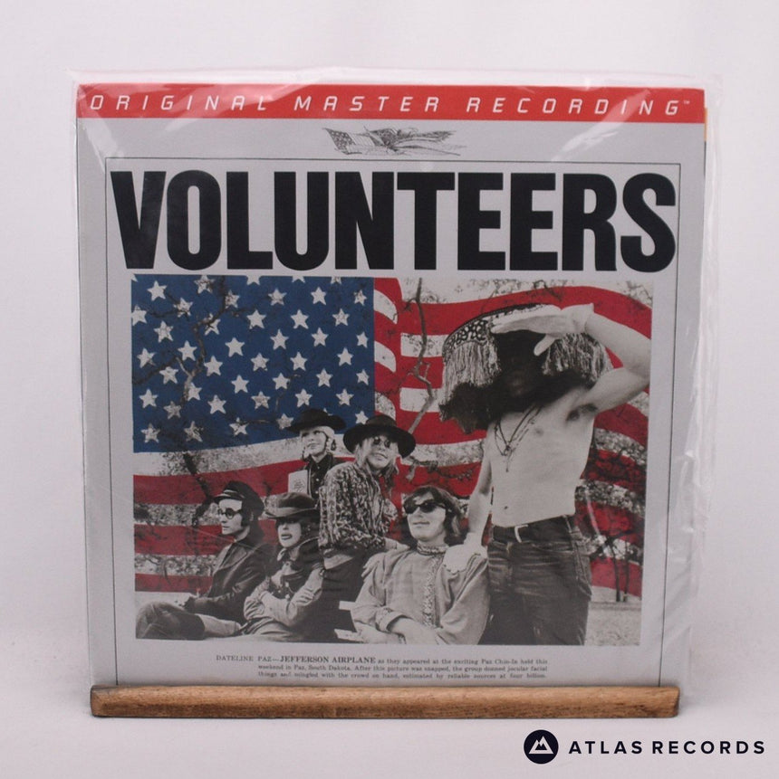 Jefferson Airplane Volunteers 2 x 12" Vinyl Record - Front Cover & Record
